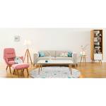 Sofa Crawford I (3-Sitzer) Webstoff Saia: Beige