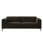 Sofa Crawford (3-Sitzer) I Schwarz - Grau - Textil - 225 x 77 x 90 cm