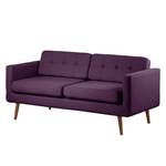 Sofa Croom I (3-Sitzer) Violett - Textil - 184 x 84 x 81 cm