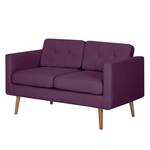 Sofa Croom I (2-Sitzer) Violett - Textil - 143 x 84 x 81 cm