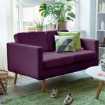 Sofa Croom I (2-Sitzer) Violett - Textil - 143 x 84 x 81 cm