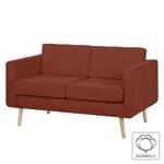 Sofa Croom I (2-Sitzer) Rot - Textil - 143 x 84 x 81 cm