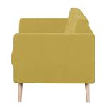 Sofa Croom I (2-Sitzer) Gelb - Textil - 143 x 84 x 81 cm