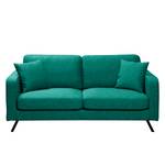 Sofa Derwen (3-Sitzer) Webstoff Petrol