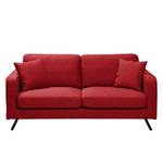 Sofa Derwen (3-Sitzer) Webstoff Rot