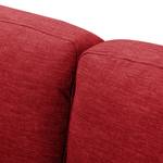 Sofa Derwen (3-Sitzer) Webstoff Rot