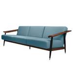 Sofa Dowel (3-Sitzer) Flachgewebe Stoff Asa: Blau