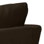 Sofa Draper (3-Sitzer) Webstoff Stoff Akenia: Braun
