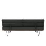 Sofa Elphin (2-Sitzer) Webstoff Dunkelgrau