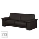 Sofa Emita (3-Sitzer) Kunstleder - Dunkelbraun