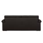 Sofa Emita (3-Sitzer) Kunstleder - Dunkelbraun