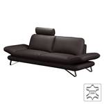 Sofa Enzo (2,5-Sitzer) Echtleder Mocca Kopfstütze verstellbar