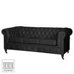 Sofa Esplanada (3-Sitzer) Samt Schwarz