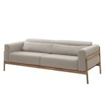 Sofa Fleek (3-Sitzer) Stoff Ever: Beige - Braun