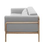 Sofa Fleek (3-Sitzer) Stoff Ever: Grau-Beige - Beige