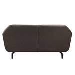 Sofa Giarra (2-Sitzer) Antiklederlook - Braungrau