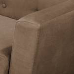 Sofa Giarra (2-Sitzer) Antiklederlook - Congo Grau