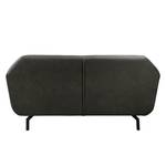 Sofa Giarra (2-Sitzer) Antiklederlook - Dunkelgrau