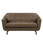 Sofa Giarra (2-Sitzer) Antiklederlook - Muskat