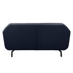 Sofa Giarra (2-Sitzer) Strukturstoff - Dunkelblau