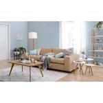 Sofa Glasco (3-Sitzer) Webstoff Webstoff - Webstoff Osta: Cappuccino