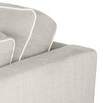 Sofa Gozo (3-Sitzer) Webstoff Grau