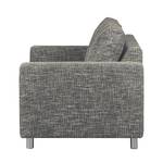 Sofa Greenwood (2-Sitzer) Webstoff Grau / Weiß