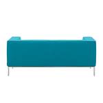 Canapé Greg (2 places) Textile - Aqua - Sans coussin