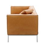 Sofa Greg (3-Sitzer) Echtleder - Cognac - Ohne Kissen