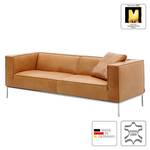 Sofa Greg (3-Sitzer) Echtleder - Cognac - Ohne Kissen