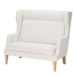 Sofa Grenfell (2-Sitzer) Webstoff Weiß