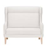 Sofa Grenfell (2-Sitzer) Webstoff Weiß