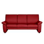 Sofa Grimsby (3-Sitzer) Echtleder Echtleder - Rot