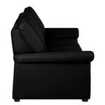 Sofa Grimsby (3-Sitzer) Echtleder Echtleder - Schwarz