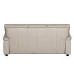 Sofa Grimsby (3-Sitzer) Echtleder Echtleder - Taupe