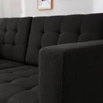 Sofa Grums II (2-Sitzer) Webstoff Anthrazit