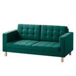 Sofa Grums II (2-Sitzer) Webstoff Petrol