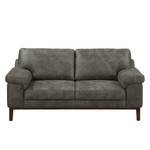 Sofa Hazel Green (2-Sitzer) Antiklederlook - Braungrau