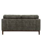 Sofa Hazel Green (2-Sitzer) Antiklederlook - Braungrau