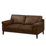 Sofa Hazel Green (2-Sitzer) Antiklederlook - Espresso