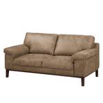 Sofa Hazel Green (2-Sitzer) Antiklederlook - Latte Macchiato