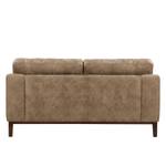 Sofa Hazel Green (2-Sitzer) Antiklederlook - Latte Macchiato