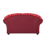 Sofa Henry (2-Sitzer) Webstoff Webstoff - Rot