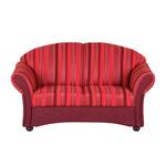 Sofa Henry (2-Sitzer) Webstoff Rot