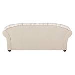 Sofa Henry (3-Sitzer) Webstoff Creme / Beige