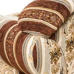 Canapé Henry (3 places) Tissu beige / marron