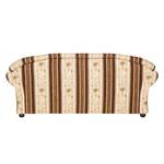 Canapé Henry (3 places) Tissu beige / marron