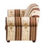 Canapé Henry (3 places) Tissu beige / marron