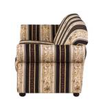 Sofa Henry (3-Sitzer) Webstoff Beige/Schwarz