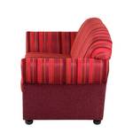 Sofa Henry (3-Sitzer) Webstoff Rot